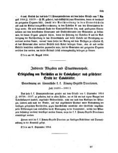 Verordnungsblatt für den Dienstbereich des K.K. Finanzministeriums für die im Reichsrate Vertretenen Königreiche und Länder 18540915 Seite: 5