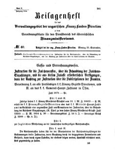 Verordnungsblatt für den Dienstbereich des K.K. Finanzministeriums für die im Reichsrate Vertretenen Königreiche und Länder 18540925 Seite: 1