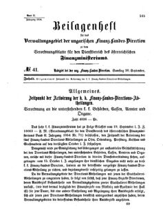 Verordnungsblatt für den Dienstbereich des K.K. Finanzministeriums für die im Reichsrate Vertretenen Königreiche und Länder