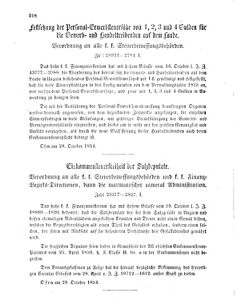 Verordnungsblatt für den Dienstbereich des K.K. Finanzministeriums für die im Reichsrate Vertretenen Königreiche und Länder 18541110 Seite: 2