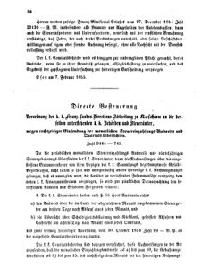 Verordnungsblatt für den Dienstbereich des K.K. Finanzministeriums für die im Reichsrate Vertretenen Königreiche und Länder 18550214 Seite: 2