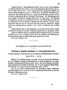 Verordnungsblatt für den Dienstbereich des K.K. Finanzministeriums für die im Reichsrate Vertretenen Königreiche und Länder 18550221 Seite: 3