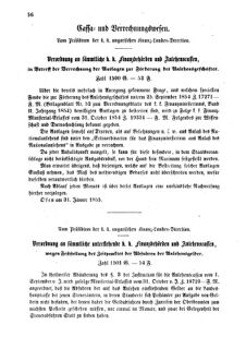 Verordnungsblatt für den Dienstbereich des K.K. Finanzministeriums für die im Reichsrate Vertretenen Königreiche und Länder 18550221 Seite: 4