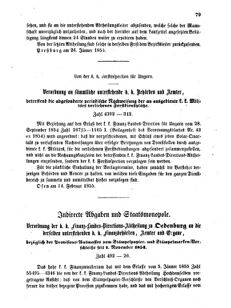 Verordnungsblatt für den Dienstbereich des K.K. Finanzministeriums für die im Reichsrate Vertretenen Königreiche und Länder 18550228 Seite: 7