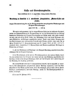 Verordnungsblatt für den Dienstbereich des K.K. Finanzministeriums für die im Reichsrate Vertretenen Königreiche und Länder 18550304 Seite: 6