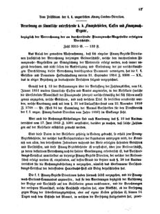 Verordnungsblatt für den Dienstbereich des K.K. Finanzministeriums für die im Reichsrate Vertretenen Königreiche und Länder 18550304 Seite: 7