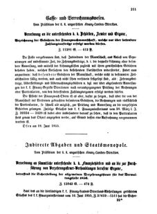 Verordnungsblatt für den Dienstbereich des K.K. Finanzministeriums für die im Reichsrate Vertretenen Königreiche und Länder 18550710 Seite: 3