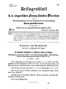 Verordnungsblatt für den Dienstbereich des K.K. Finanzministeriums für die im Reichsrate Vertretenen Königreiche und Länder