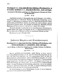 Verordnungsblatt für den Dienstbereich des K.K. Finanzministeriums für die im Reichsrate Vertretenen Königreiche und Länder 18551231 Seite: 2