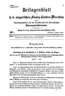 Verordnungsblatt für den Dienstbereich des K.K. Finanzministeriums für die im Reichsrate Vertretenen Königreiche und Länder