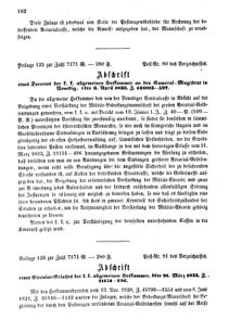 Verordnungsblatt für den Dienstbereich des K.K. Finanzministeriums für die im Reichsrate Vertretenen Königreiche und Länder 18560614 Seite: 104