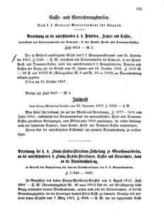 Verordnungsblatt für den Dienstbereich des K.K. Finanzministeriums für die im Reichsrate Vertretenen Königreiche und Länder 18571116 Seite: 3