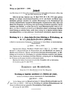 Verordnungsblatt für den Dienstbereich des K.K. Finanzministeriums für die im Reichsrate Vertretenen Königreiche und Länder 18580724 Seite: 2