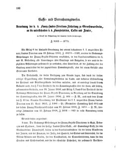 Verordnungsblatt für den Dienstbereich des K.K. Finanzministeriums für die im Reichsrate Vertretenen Königreiche und Länder 18581124 Seite: 2