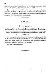 Verordnungsblatt für den Dienstbereich des K.K. Finanzministeriums für die im Reichsrate Vertretenen Königreiche und Länder 18600429 Seite: 4