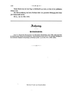 Verordnungsblatt für den Dienstbereich des K.K. Finanzministeriums für die im Reichsrate Vertretenen Königreiche und Länder 18660513 Seite: 6