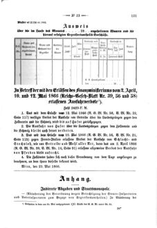 Verordnungsblatt für den Dienstbereich des K.K. Finanzministeriums für die im Reichsrate Vertretenen Königreiche und Länder 18660525 Seite: 3