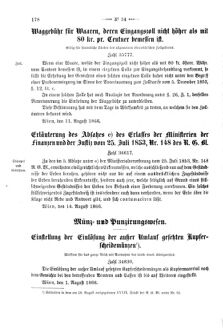 Verordnungsblatt für den Dienstbereich des K.K. Finanzministeriums für die im Reichsrate Vertretenen Königreiche und Länder 18660818 Seite: 2