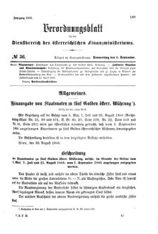 Verordnungsblatt für den Dienstbereich des K.K. Finanzministeriums für die im Reichsrate Vertretenen Königreiche und Länder