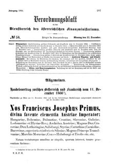 Verordnungsblatt für den Dienstbereich des K.K. Finanzministeriums für die im Reichsrate Vertretenen Königreiche und Länder