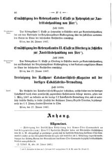 Verordnungsblatt für den Dienstbereich des K.K. Finanzministeriums für die im Reichsrate Vertretenen Königreiche und Länder 18670207 Seite: 2