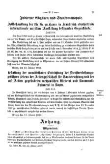 Verordnungsblatt für den Dienstbereich des K.K. Finanzministeriums für die im Reichsrate Vertretenen Königreiche und Länder 18680120 Seite: 11