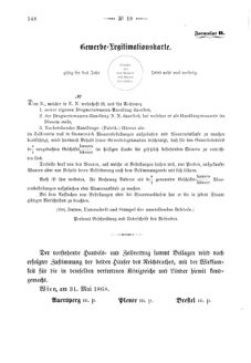 Verordnungsblatt für den Dienstbereich des K.K. Finanzministeriums für die im Reichsrate Vertretenen Königreiche und Länder 18680606 Seite: 60