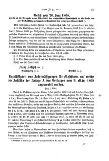 Verordnungsblatt für den Dienstbereich des K.K. Finanzministeriums für die im Reichsrate Vertretenen Königreiche und Länder 18680628 Seite: 3