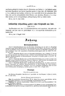 Verordnungsblatt für den Dienstbereich des K.K. Finanzministeriums für die im Reichsrate Vertretenen Königreiche und Länder 18680811 Seite: 3