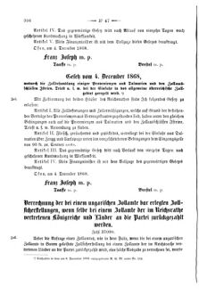 Verordnungsblatt für den Dienstbereich des K.K. Finanzministeriums für die im Reichsrate Vertretenen Königreiche und Länder 18681208 Seite: 2