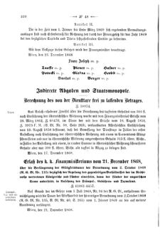 Verordnungsblatt für den Dienstbereich des K.K. Finanzministeriums für die im Reichsrate Vertretenen Königreiche und Länder 18681228 Seite: 2