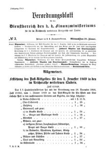 Verordnungsblatt für den Dienstbereich des K.K. Finanzministeriums für die im Reichsrate Vertretenen Königreiche und Länder