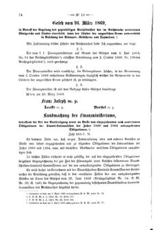 Verordnungsblatt für den Dienstbereich des K.K. Finanzministeriums für die im Reichsrate Vertretenen Königreiche und Länder 18690410 Seite: 2