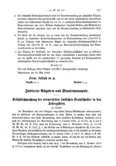 Verordnungsblatt für den Dienstbereich des K.K. Finanzministeriums für die im Reichsrate Vertretenen Königreiche und Länder 18690529 Seite: 5