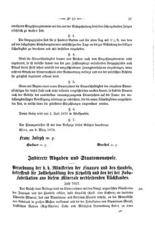 Verordnungsblatt für den Dienstbereich des K.K. Finanzministeriums für die im Reichsrate Vertretenen Königreiche und Länder 18700313 Seite: 3