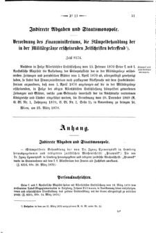 Verordnungsblatt für den Dienstbereich des K.K. Finanzministeriums für die im Reichsrate Vertretenen Königreiche und Länder 18700331 Seite: 3