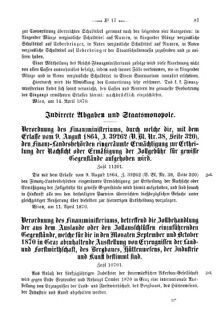 Verordnungsblatt für den Dienstbereich des K.K. Finanzministeriums für die im Reichsrate Vertretenen Königreiche und Länder 18700421 Seite: 3