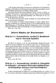 Verordnungsblatt für den Dienstbereich des K.K. Finanzministeriums für die im Reichsrate Vertretenen Königreiche und Länder 18700609 Seite: 3