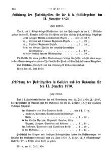 Verordnungsblatt für den Dienstbereich des K.K. Finanzministeriums für die im Reichsrate Vertretenen Königreiche und Länder 18700806 Seite: 2