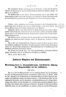 Verordnungsblatt für den Dienstbereich des K.K. Finanzministeriums für die im Reichsrate Vertretenen Königreiche und Länder 18710220 Seite: 5