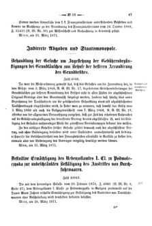 Verordnungsblatt für den Dienstbereich des K.K. Finanzministeriums für die im Reichsrate Vertretenen Königreiche und Länder 18710414 Seite: 3