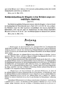 Verordnungsblatt für den Dienstbereich des K.K. Finanzministeriums für die im Reichsrate Vertretenen Königreiche und Länder 18710525 Seite: 7