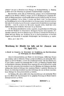 Verordnungsblatt für den Dienstbereich des K.K. Finanzministeriums für die im Reichsrate Vertretenen Königreiche und Länder 18710622 Seite: 3