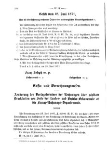 Verordnungsblatt für den Dienstbereich des K.K. Finanzministeriums für die im Reichsrate Vertretenen Königreiche und Länder 18710708 Seite: 2