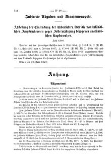 Verordnungsblatt für den Dienstbereich des K.K. Finanzministeriums für die im Reichsrate Vertretenen Königreiche und Länder 18710807 Seite: 6