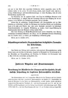 Verordnungsblatt für den Dienstbereich des K.K. Finanzministeriums für die im Reichsrate Vertretenen Königreiche und Länder 18711023 Seite: 2