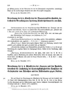 Verordnungsblatt für den Dienstbereich des K.K. Finanzministeriums für die im Reichsrate Vertretenen Königreiche und Länder 18711205 Seite: 2