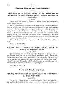 Verordnungsblatt für den Dienstbereich des K.K. Finanzministeriums für die im Reichsrate Vertretenen Königreiche und Länder 18720530 Seite: 2