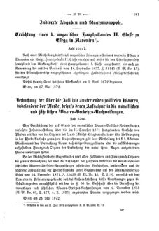 Verordnungsblatt für den Dienstbereich des K.K. Finanzministeriums für die im Reichsrate Vertretenen Königreiche und Länder 18720616 Seite: 3