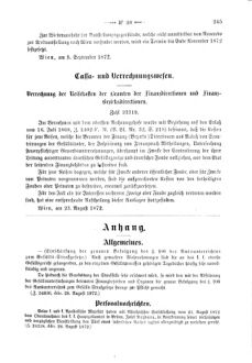 Verordnungsblatt für den Dienstbereich des K.K. Finanzministeriums für die im Reichsrate Vertretenen Königreiche und Länder 18720911 Seite: 7